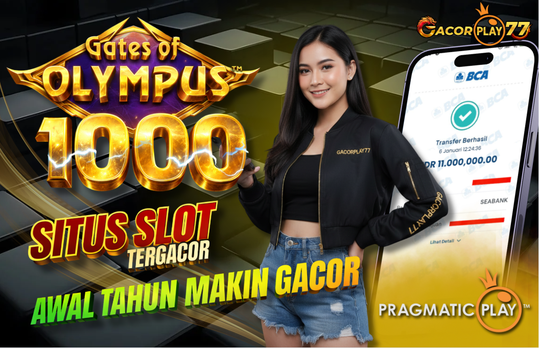 Selamat kepada user id : el***a Wede Rp 11.000.000 di Game GATES OF OLYMPUS 1000 PRAGMATIC PLAY Cair Gk Sampe 1 Menit! Menang Mudah di Gacorplay77